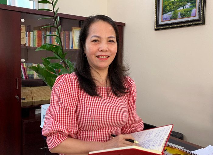 Tiến sĩ Trần Thị Tuyết Nhung - Phó giám đốc phụ trách đào tạo, Học viện Thanh thiếu niên Việt Nam. Ảnh: Tùng Dương. Tiến sĩ Trần Thị Tuyết Nhung - Phó giám đốc phụ trách đào tạo, Học viện Thanh thiếu niên Việt Nam. Ảnh: Tùng Dương.