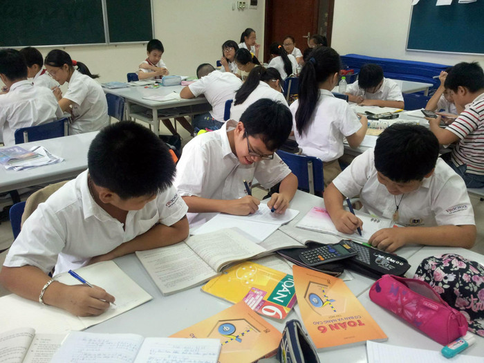 Các em học sinh Trường trung học Vinschool trong giờ học. Ảnh minh họa. Nhân vật cung cấp. Các em học sinh Trường trung học Vinschool trong giờ học. Ảnh minh họa. Nhân vật cung cấp.