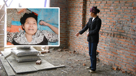 Hiện trường nơi xảy ra vụ án tại xã Hoa Sơn, huyện Ứng Hòa, Hà Nội.