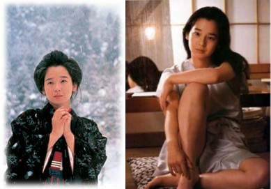 Yūko Tanaka và vai Oshin lúc trưởng thành. Yūko Tanaka và vai Oshin lúc trưởng thành.