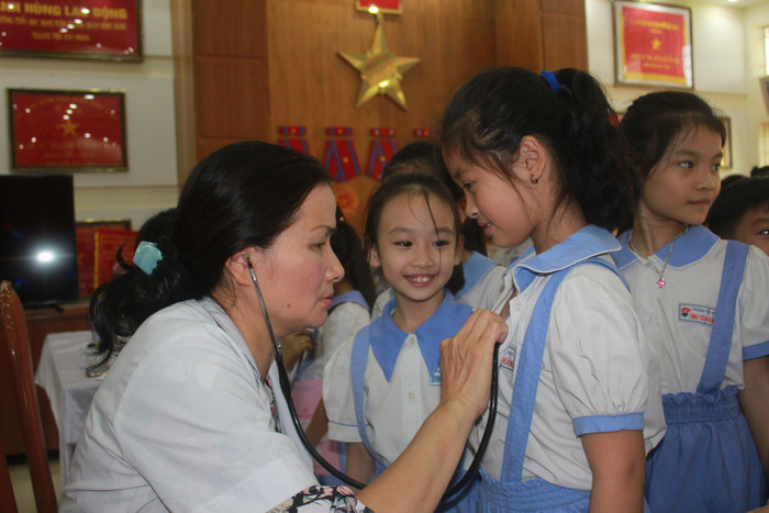 Đảm bảo an toàn sức khỏe học sinh là mục tiêu hàng đầu của nhà trường (Ảnh: CTV) Đảm bảo an toàn sức khỏe học sinh là mục tiêu hàng đầu của nhà trường (Ảnh: CTV)