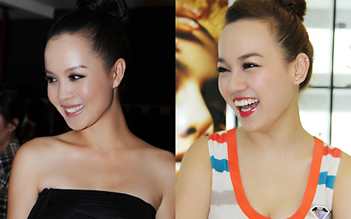 Góc hình quá giống nhau của Á hậu Ngọc Oanh và ca sĩ Hà Hoài Thu. Xem thêm: Để tóc tết, Sao Việt ai "ngoan hiền" hơn ai? (P1) Góc hình quá giống nhau của Á hậu Ngọc Oanh và ca sĩ Hà Hoài Thu. Xem thêm: Để tóc tết, Sao Việt ai "ngoan hiền" hơn ai? (P1)