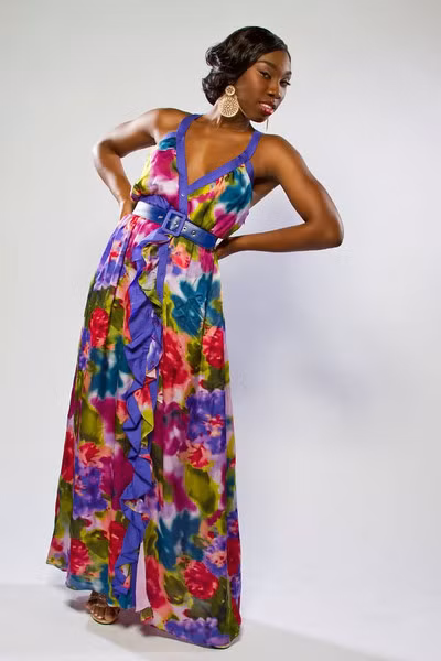 Hoa hậu US Virgin Islands – Taiesa Lashley, 24 tuổi, cao 1.63.