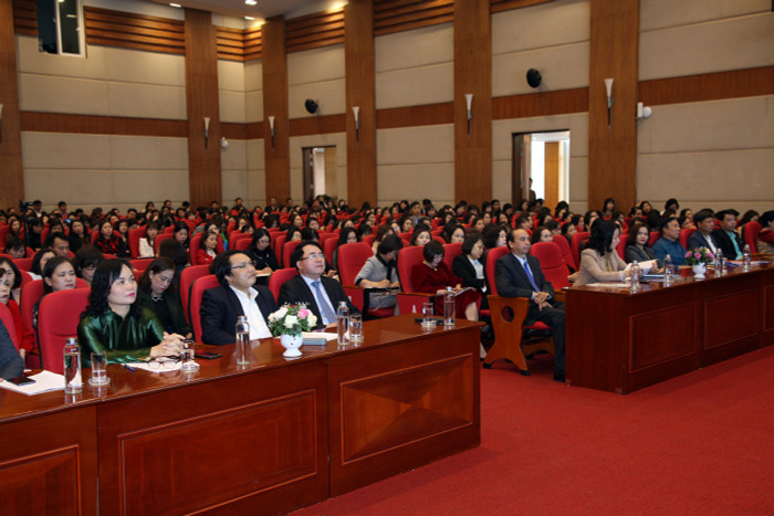 Các đại biểu tham dự hội nghị (Ảnh: Lã Tiến) Các đại biểu tham dự hội nghị (Ảnh: Lã Tiến)