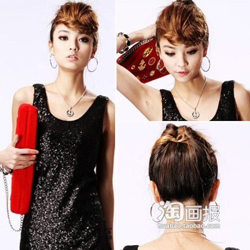 "Một cô nàng thật cá tính" chắc chắn không ít chàng sẽ nghĩ vậy nếu nhìn thấy kiểu tóc này của bạn. (Ảnh: huabao) Xem thêm: Những mái tóc vàng óng được khát khao nhất thế giới