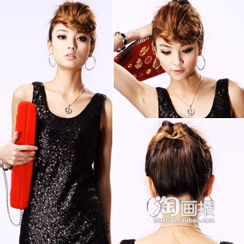 "Một cô nàng thật cá tính" chắc chắn không ít chàng sẽ nghĩ vậy nếu nhìn thấy kiểu tóc này của bạn. (Ảnh: huabao) Xem thêm: Những mái tóc vàng óng được khát khao nhất thế giới