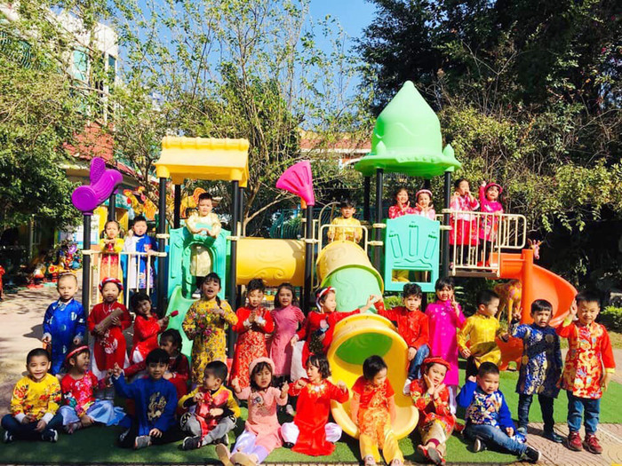 Ở Trường mẫu giáo Kim Đồng 1, con trẻ được yêu thương, chăm sóc và giáo dục toàn diện (Ảnh: CTV) Ở Trường mẫu giáo Kim Đồng 1, con trẻ được yêu thương, chăm sóc và giáo dục toàn diện (Ảnh: CTV)