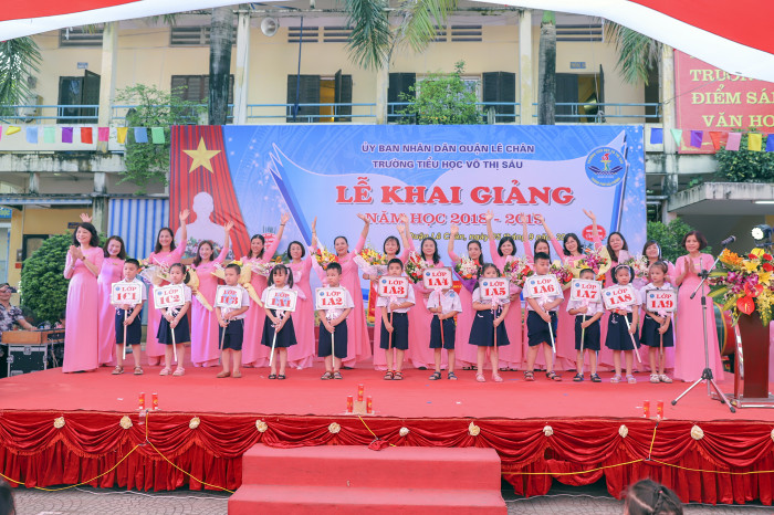 Những năm gần đây, Trường Tiểu học Võ Thị Sáu trở thành địa chỉ tin cậy để phụ huynh gửi gắm con em mình (Ảnh: LT) Những năm gần đây, Trường Tiểu học Võ Thị Sáu trở thành địa chỉ tin cậy để phụ huynh gửi gắm con em mình (Ảnh: LT)