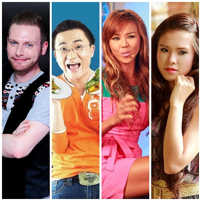 4 kỳ phùng địch thủ tại chung kết Gương mặt thân quen (từ trái qua): Kyo York, Đại Nghĩa, Thúy Uyên và Khởi My. 4 kỳ phùng địch thủ tại chung kết Gương mặt thân quen (từ trái qua): Kyo York, Đại Nghĩa, Thúy Uyên và Khởi My.