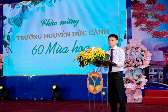Ông Phạm Việt Anh - Phó chủ tịch Uỷ ban nhân dân quận Lê Chân phát biểu tại lễ kỷ niệm (Ảnh: NC) Ông Phạm Việt Anh - Phó chủ tịch Uỷ ban nhân dân quận Lê Chân phát biểu tại lễ kỷ niệm (Ảnh: NC)