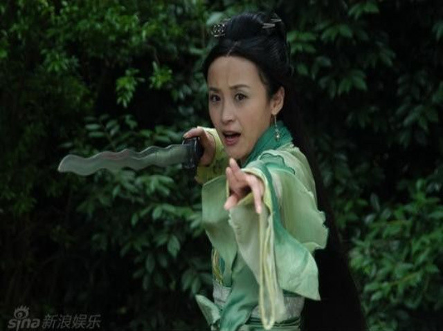 Phó Diểu vai Tiểu Thanh trong “Hậu Bạch Xà truyền kỳ”. Phó Diểu vai Tiểu Thanh trong “Hậu Bạch Xà truyền kỳ”.