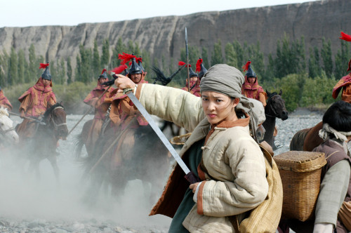 Vương Lệ Khôn vai Trịnh Uất Phương trong “Thất kiếm hạ thiên sơn”. Vương Lệ Khôn vai Trịnh Uất Phương trong “Thất kiếm hạ thiên sơn”.