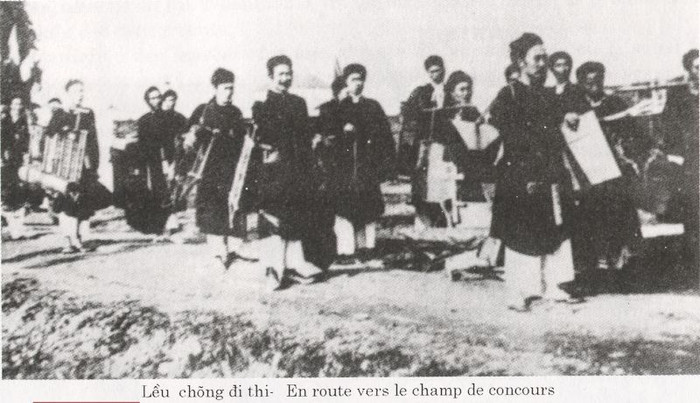 Đến ngày lều chõng đi thi.