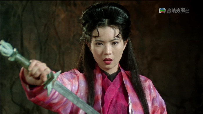 Lam Khiết Anh trong “Đại thoại tây du”. Lam Khiết Anh trong “Đại thoại tây du”.