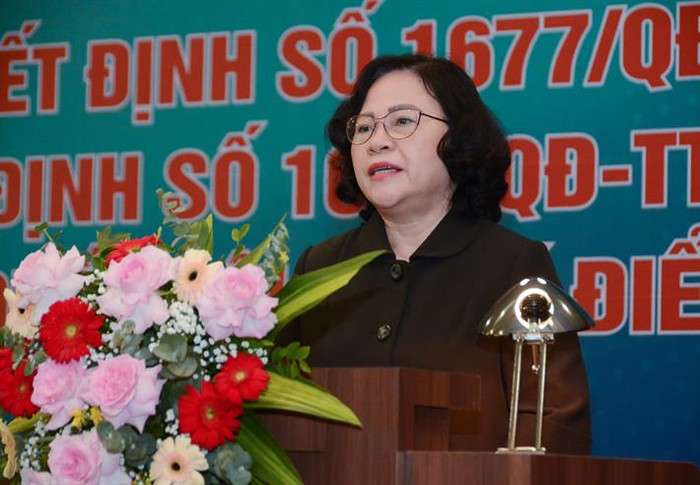 Thứ trưởng Ngô Thị Minh phát biểu kết luận hội nghị (Ảnh: moet.gov.vn) Thứ trưởng Ngô Thị Minh phát biểu kết luận hội nghị (Ảnh: moet.gov.vn)