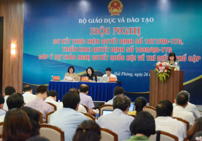 Quang cảnh hội nghị (Ảnh: moet.gov.vn) Quang cảnh hội nghị (Ảnh: moet.gov.vn)