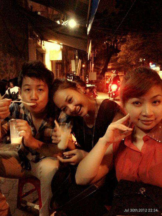 Trọng Khương, Thu Thùy và Quỳnh Trang.