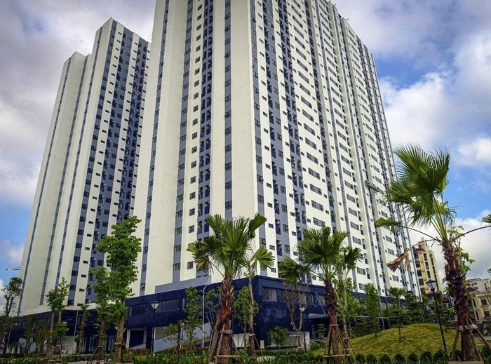 Hơn 600 hộ dân được nhận căn hộ mới tại chung cư Đổng Quốc Bình (Ảnh: CTV)