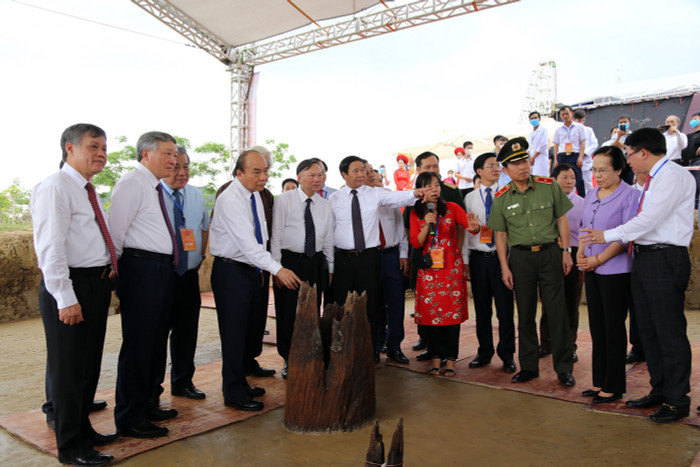 Thủ tướng cho rằng, việc bảo tồn, phát huy giá trị bãi cọc Cao Quỳ (Hải Phòng) không chỉ có ý nghĩa lịch sử mà còn giáo dục chính trị, tư tưởng, truyền thống to lớn. (Ảnh: CTV) Thủ tướng cho rằng, việc bảo tồn, phát huy giá trị bãi cọc Cao Quỳ (Hải Phòng) không chỉ có ý nghĩa lịch sử mà còn giáo dục chính trị, tư tưởng, truyền thống to lớn. (Ảnh: CTV)