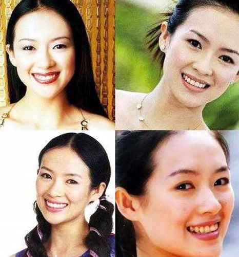 Chương Tử Di luôn biết tạo “nụ cười tỏa nắng” khi luôn khoe được hàm răng trắng đều và khỏe khoắn. Chưa cần biết Tiểu Hoa đán có qua đại tu hàm răng của mình hay không nhưng nụ cười với hàm răng trắng và đều cũng tôn vẻ đẹp của cô lên rất nhiều, mặc dù có thể nói Chương Tử Di chưa hẳn là một đại mỹ nhân như người khác vẫn tung hô.