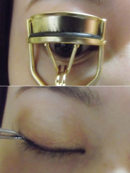 Trước khi kẹp mi giả thì bạn cần phải dùng kẹp mi để kẹp lông mi thật cho cong. Xem thêm: Trang điểm xinh / Bộ sưu tập váy chào hè 2012. Trước khi kẹp mi giả thì bạn cần phải dùng kẹp mi để kẹp lông mi thật cho cong. Xem thêm: Trang điểm xinh / Bộ sưu tập váy chào hè 2012.