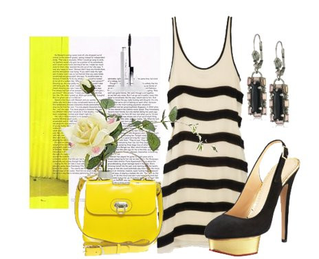 Style tuyệt xinh, phù hợp để diện đi chơi, đi dạo phố hoặc hẹn hò cùng chàng của bạn. (Ảnh: S) Xem thêm: Thời trang công sở/ Phong cách thời trang Hồ Ngọc Hà.