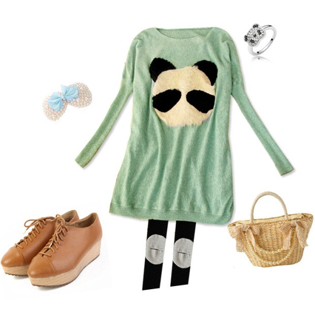 Gấu Panda dễ thương. Ai có thể từ chối một chiếc áo xinh yêu thế này nhỉ? Gấu Panda dễ thương. Ai có thể từ chối một chiếc áo xinh yêu thế này nhỉ?