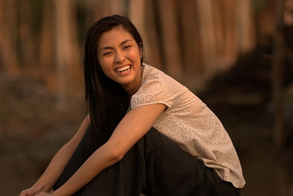 Nụ cười quen thuộc của cô Trúc vẫn tươi rói trong "Cánh đồng bất tận".