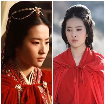 Tạo hình Điêu Thuyền trong phim Đồng Tước Đài.