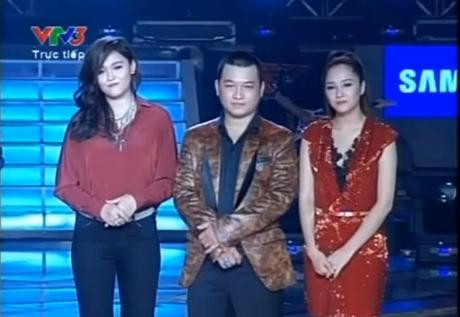 Thảo Nguyên và Huỳnh Anh Tuấn (trái) đã "thất thủ" trước một Bảo Anh xinh đẹp và có độ hút mặc dù họ nhận được nhiều lời khen ngợi từ chính phía các HLV cũng như sự ủng hộ từ khán giả. Thảo Nguyên và Huỳnh Anh Tuấn (trái) đã "thất thủ" trước một Bảo Anh xinh đẹp và có độ hút mặc dù họ nhận được nhiều lời khen ngợi từ chính phía các HLV cũng như sự ủng hộ từ khán giả.