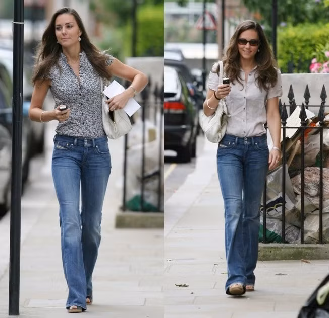Hiện đại và năng động với quần jeans dạo phố.
