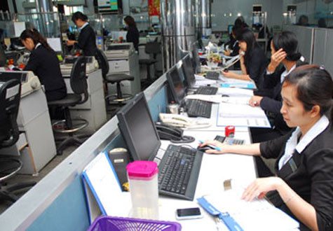 Ngành tài chính, ngân hàng luôn được đánh giá rất hấp dẫn đối với các thí sinh đăng ký dự thi. Ảnh: HTD Ngành tài chính, ngân hàng luôn được đánh giá rất hấp dẫn đối với các thí sinh đăng ký dự thi. Ảnh: HTD