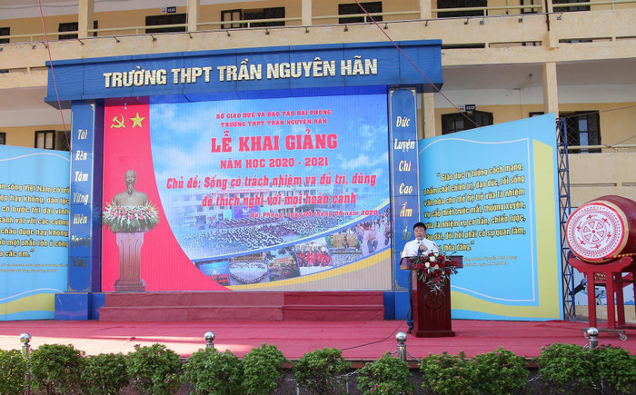 Trường Trung học phổ thông Trần Nguyên Hãn (Hải Phòng) trở thành địa chỉ tin cậy của các bậc phụ huynh gửi gắm con em mình nhiều năm qua (Ảnh: Nhân vật cung cấp) Trường Trung học phổ thông Trần Nguyên Hãn (Hải Phòng) trở thành địa chỉ tin cậy của các bậc phụ huynh gửi gắm con em mình nhiều năm qua (Ảnh: Nhân vật cung cấp)