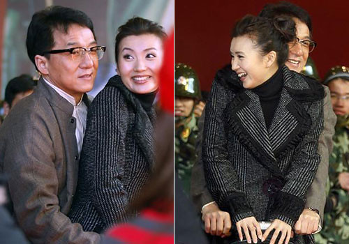 Thành Long và người đẹp "vạn người mê" Trần Hảo khi cùng nhau tham dự một sự kiện.