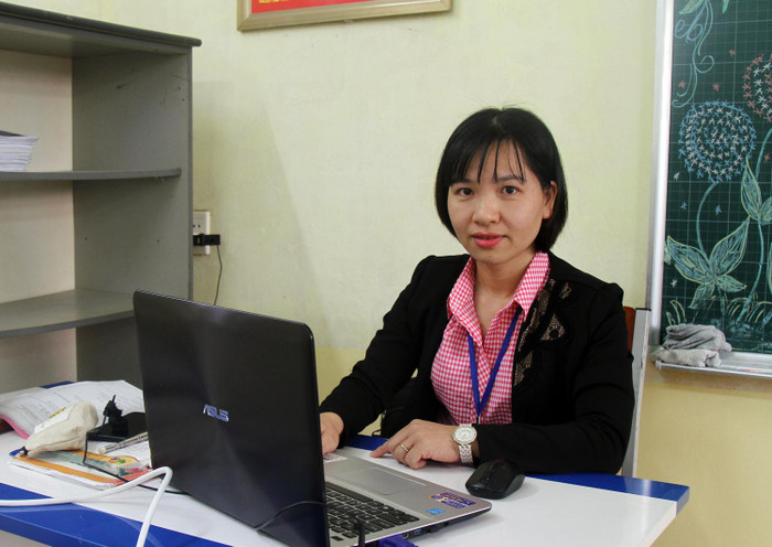 Cô giáo Thái Thị Hải Yến, giáo viên Trường tiểu học Nam Hòa (thị xã Quảng Yên, Quảng Ninh) (Ảnh: Nhân vật cung cấp) Cô giáo Thái Thị Hải Yến, giáo viên Trường tiểu học Nam Hòa (thị xã Quảng Yên, Quảng Ninh) (Ảnh: Nhân vật cung cấp)