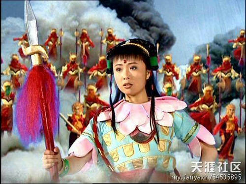 Na Tra phim “Tây Du Ký” của Châu Cầm. Na Tra phim “Tây Du Ký” của Châu Cầm.