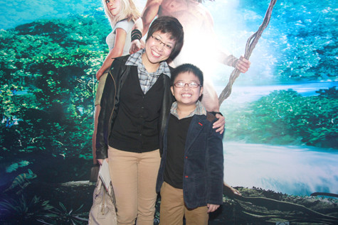 MC Thảo Vân cũng dẫn con trai đi cùng. Cậu bé tỏ ra rất thích thú với bộ phim MC Thảo Vân cũng dẫn con trai đi cùng. Cậu bé tỏ ra rất thích thú với bộ phim