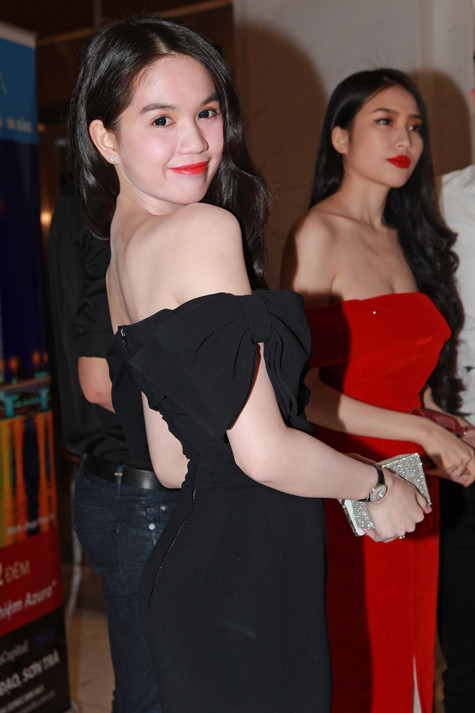 Ngọc Trinh cũng đến tham dự sự kiện