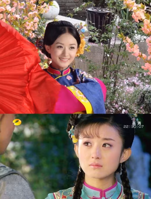 Triệu Lệ Dĩnh vai Tình Nhi phim "Hoàn châu cách cách 3".