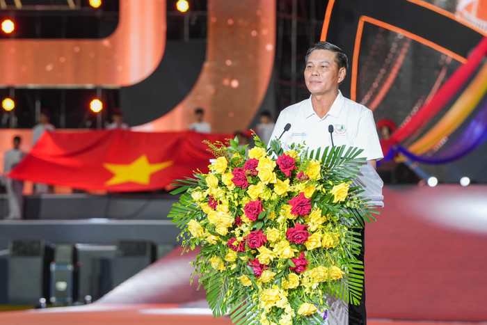 Ông Nguyễn Văn Tùng – Chủ tịch Uỷ ban nhân dân thành phố Hải Phòng phát biểu chào mừng (Ảnh: ĐT) chu-tich-pb.jpeg