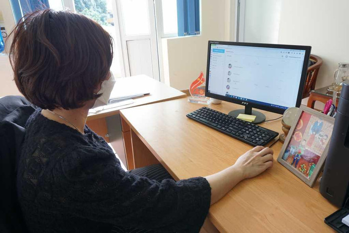 Quản lý thông tin học sinh, cán bộ, giáo viên qua hệ thống camera thông minh (ảnh: CTV) Quản lý thông tin học sinh, cán bộ, giáo viên qua hệ thống camera thông minh (ảnh: CTV)