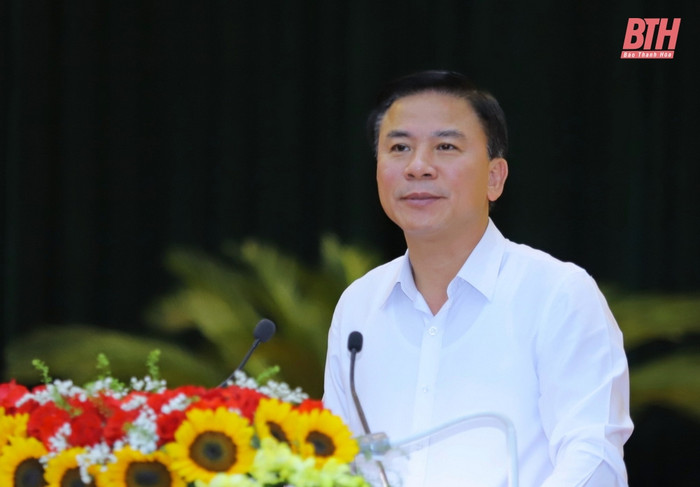 Ông Đỗ Trọng Hưng - Bí thư Tỉnh uỷ, Chủ tịch Hội đồng nhân dân tỉnh Thanh Hoá (Ảnh: Báo Thanh Hoá)