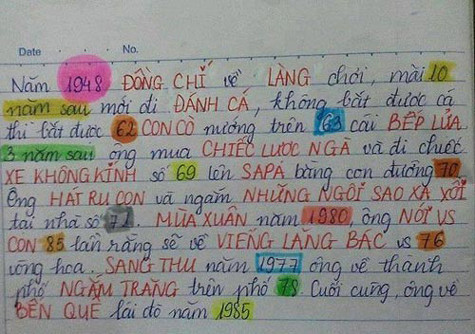 Tấm hình chụp tài liệu học được share với tốc độ chóng mặt trên facebook