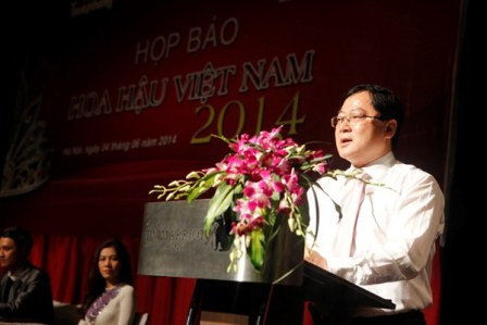 Trưởng ban tổ chức cuộc thi Hoa hậu Việt Nam 2014, ông Lê Xuân Sơn Trưởng ban tổ chức cuộc thi Hoa hậu Việt Nam 2014, ông Lê Xuân Sơn