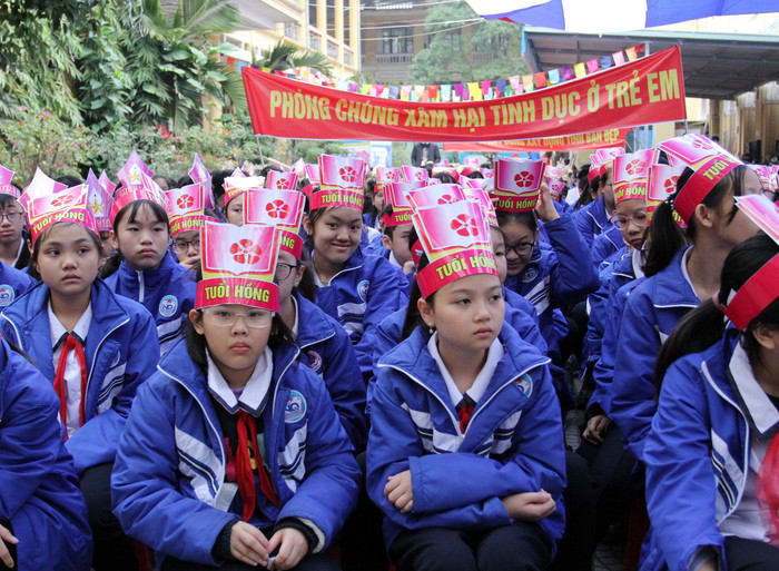 Trường Trung học cơ sở Ngô Quyền đang hướng tới mục tiêu xây dựng trường học hạnh phúc (Ảnh: Lã Tiến) Trường Trung học cơ sở Ngô Quyền đang hướng tới mục tiêu xây dựng trường học hạnh phúc (Ảnh: Lã Tiến)