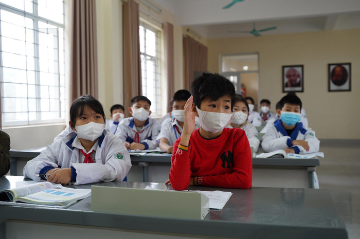 Các trường phấn đấu hoàn thành "mục tiêu kép" vừa đảm bảo công tác chống dịch bệnh vừa nâng cao chất lượng giáo dục (Ảnh: PL) Các trường phấn đấu hoàn thành "mục tiêu kép" vừa đảm bảo công tác chống dịch bệnh vừa nâng cao chất lượng giáo dục (Ảnh: PL)