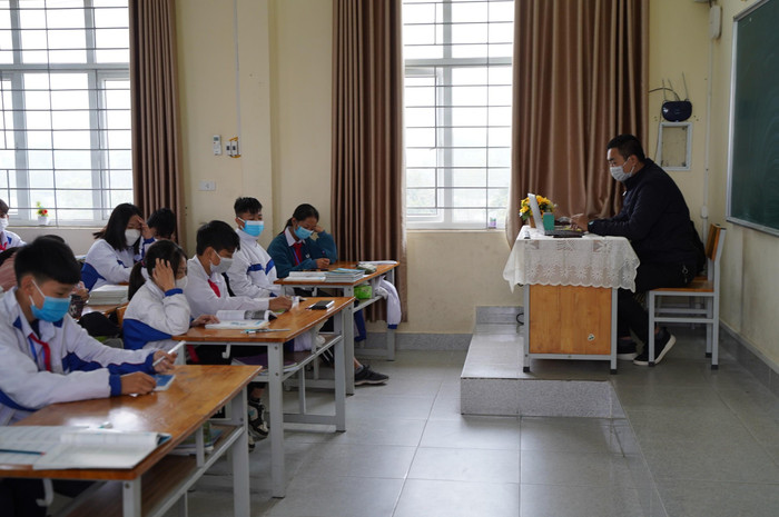 100% trường học ở Móng Cái đảm bảo điều kiện an toàn khi dạy học trực tiếp (Ảnh: PL) 100% trường học ở Móng Cái đảm bảo điều kiện an toàn khi dạy học trực tiếp (Ảnh: PL)