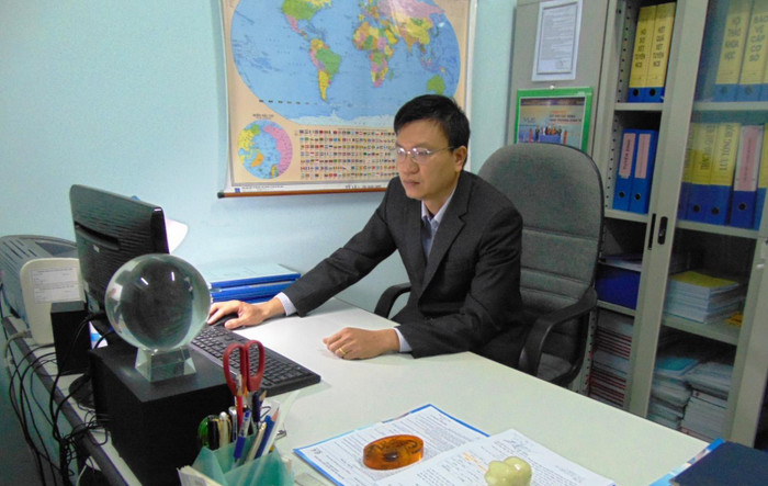 Phó giáo sư, Tiến sĩ Nguyễn Kim Phương, Phó viện trưởng Viện đào tạo sau đại học, Trường đại học Hàng hải Việt Nam (Ảnh: CTV)