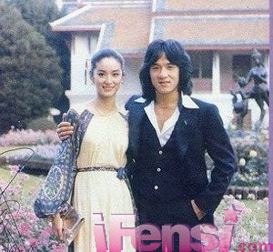 Thành Long và người đẹp Lâm Thanh Hà.