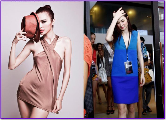 Kể cả khi diện những bộ trang phục khoét sâu thường thấy của các mỹ nhân "nghiện" khoe ngực.